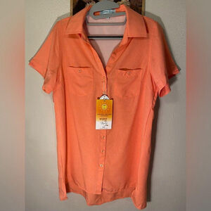 Boone’s Bay Long Coral Shirt